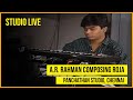 A R Rahman Composing Roja At Panchathan Studio Rare Video H Sridhar G V Prakash