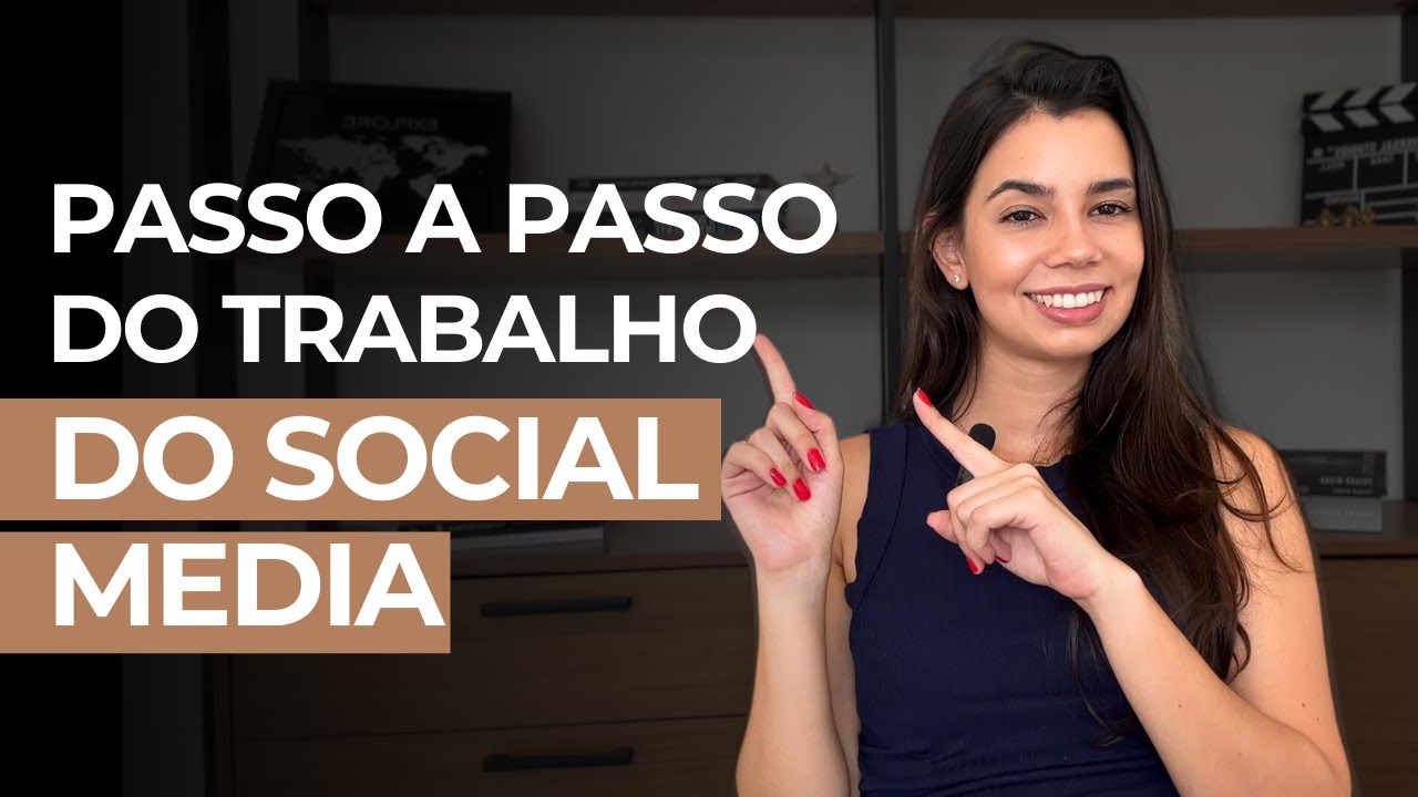 Trabalho de SOCIAL MEDIA NA PRÁTICA: Processos, passo a passo e organização!