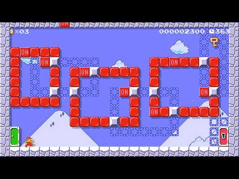 Dual Maze - Super Mario Maker 2 - Course World Gameplay