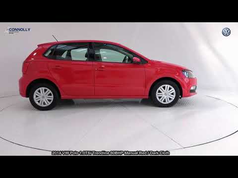 CMG VW SLIGO: 142SO349 VW Polo 1.0TSi Trendline 60BHP Manual Red / Dark Cloth