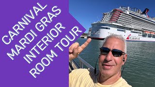 Unbelievable Carnival Mardi Gras Inside Cabin Walkthrough