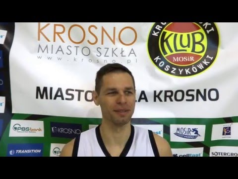 Wywiad z Michałem Baranem rozgrywającym zespołu Miasto Szkła Krosno.