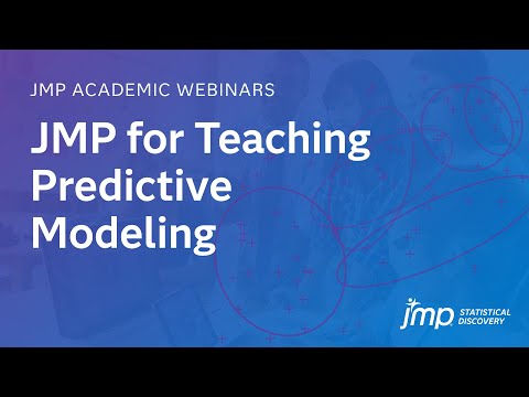 JMP for Teaching Predictive Modeling