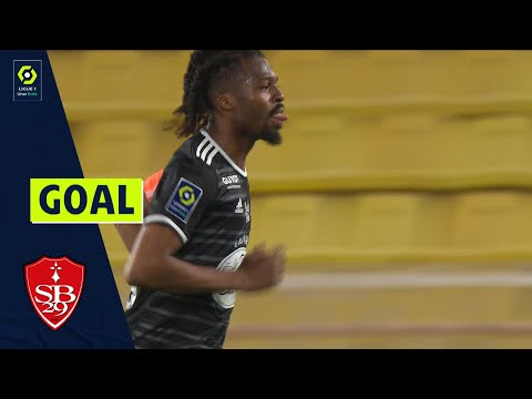 Goal Jean-Kévin DUVERNE (10' - SB29) AS MONACO - STADE BRESTOIS 29 (4-2) 21/22