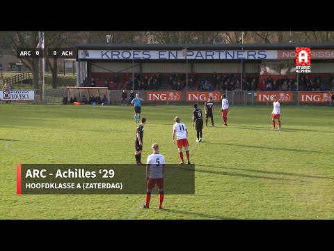 Samenvatting ARC - Achilles '29 (zaterdag 18 januari)