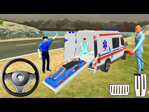 Uphill Emergency Ambulance Driving Simulator Rescue - Android Gameplay