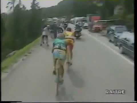 Giro d Italia 1998 tappa 17^ Selva di Val Gardena (Guerini/Pantani/Gonzalez) PARTE 2