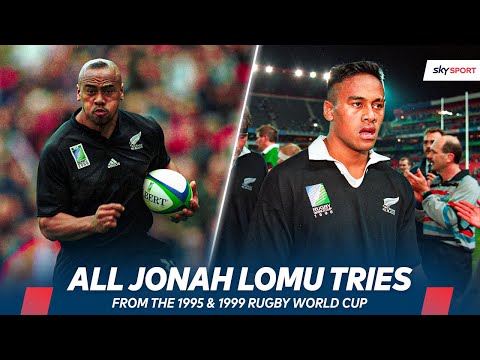 Jonah Lomu was UNSTOPPABLE at the 1995 & 1999 Rugby World Cup 😤