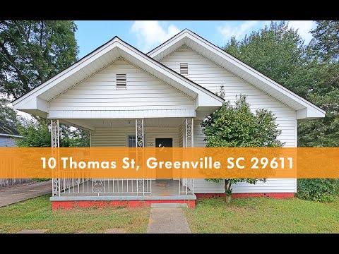 Greenville Rental Home for Rent 10 Thomas St., Greenville, SC 29611
