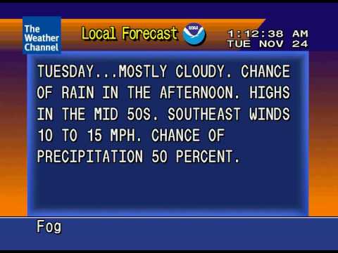 WeatherSTAR 4000 Emulator 11/24/09