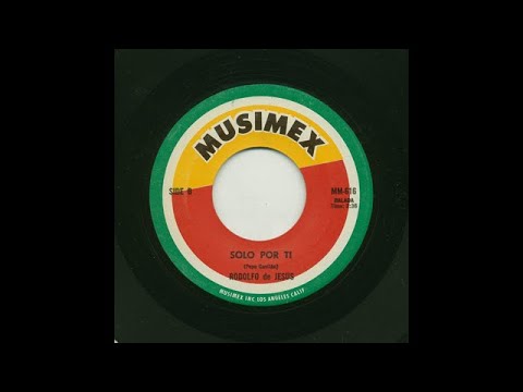 Rodolfo De Jesus - Solo Por Ti - Musimex mm-616-b