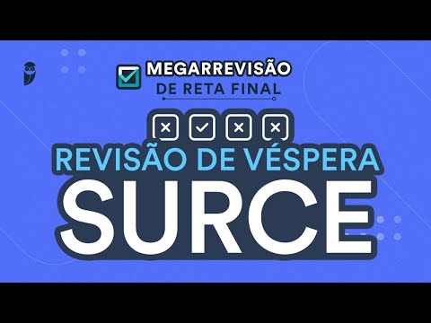 Revisão de Véspera SURCE 2023 - Aula ao vivo para Residência Médica