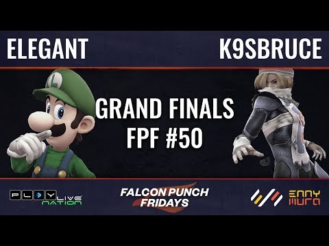 LH | K9SBruce (Sheik) vs BSD | Elegant (Luigi) - Grand Finals (FPF50)