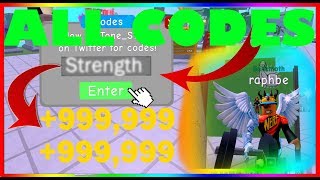 Codes For Weight Lifting Simulator 4 2019 4 New Codes In - all 4 codes op roblox weight lifting simulator 4 youtube