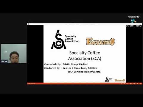 Online SCA Barista Skills - Introduction to Coffee (Episode #2)