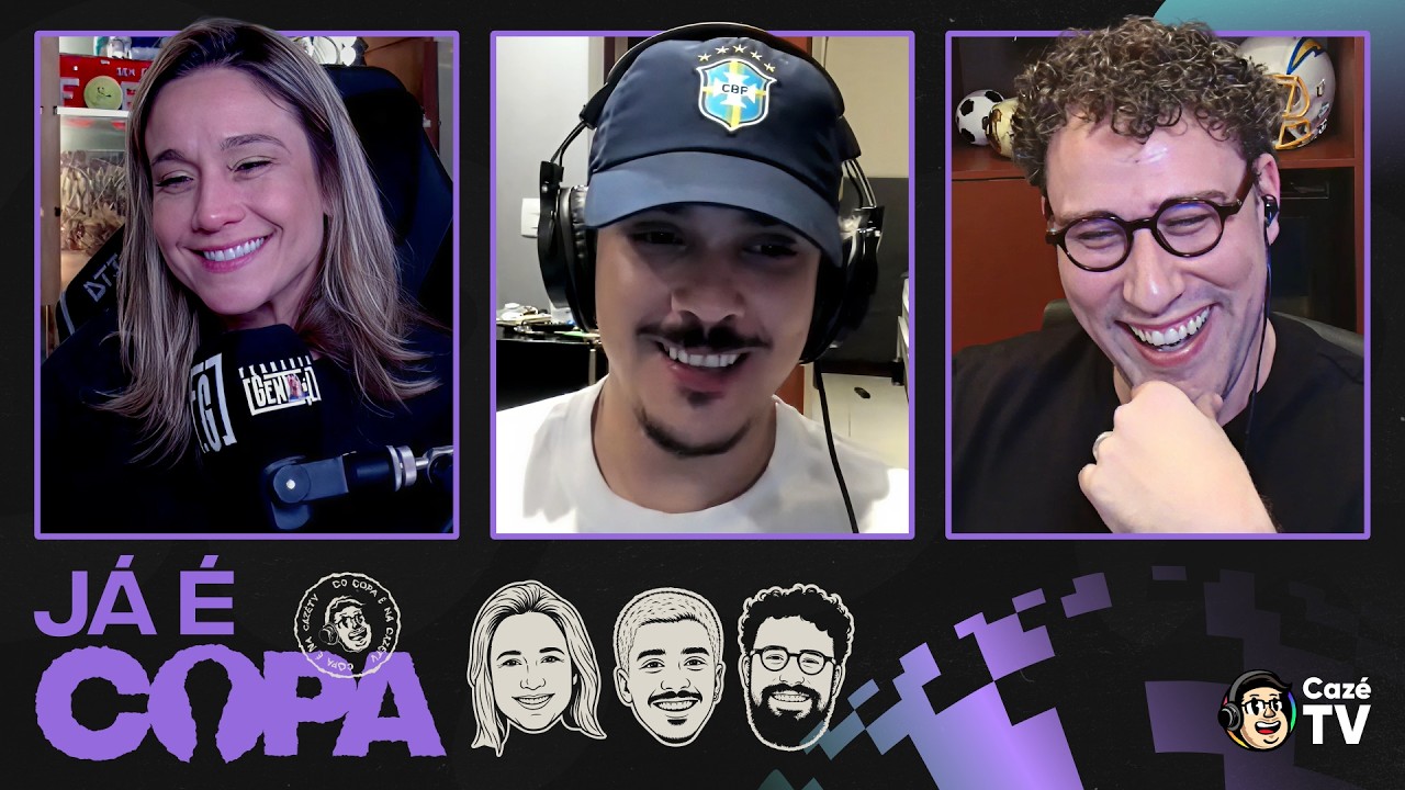 BELTRÃO E CHICO SÃO SURPREENDIDOS POR FERNANDA GENTIL COM DEPOIMENTOS ESPECIAIS! | JÁ É COPA #6