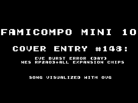 Famicompo Mini 10: EVE Burst Error - Day (Oscilloscope View)