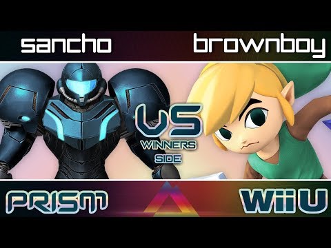 PRISM 120 - Sancho (Samus) vs. Brownboy (Toon Link) - Winners Side - Smash 4 Wii U