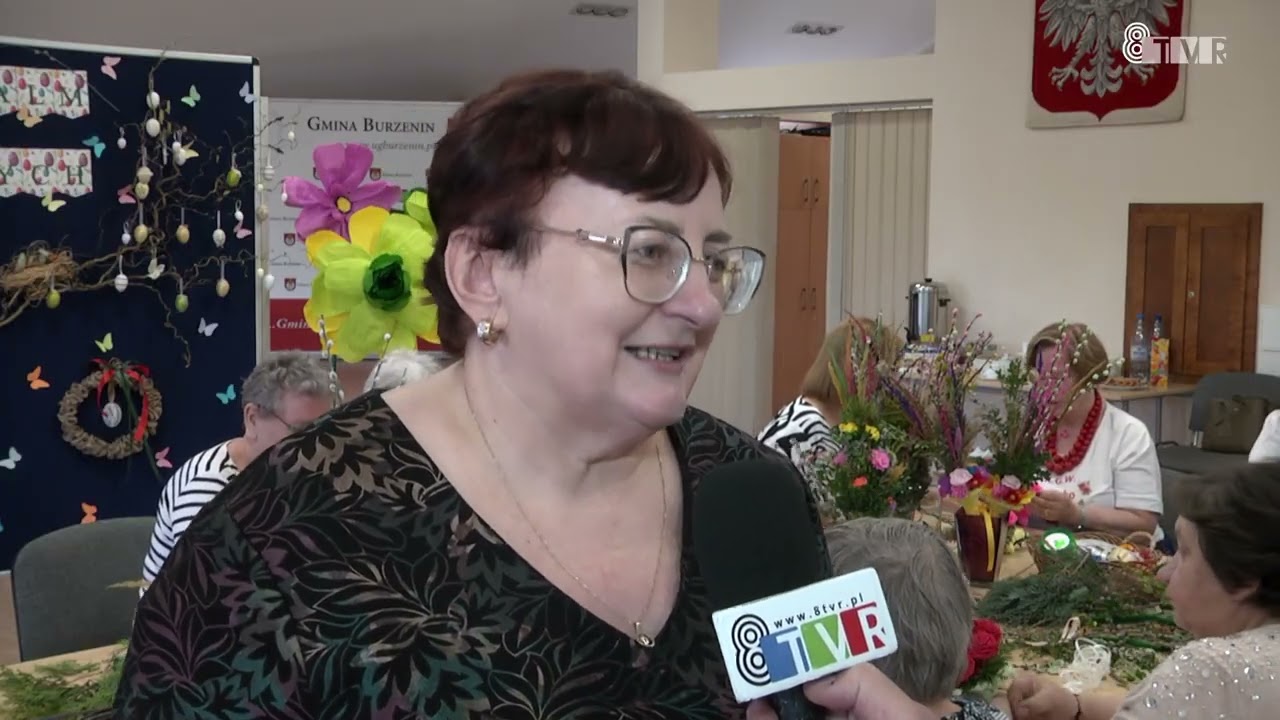 Warsztaty wielkanocne w Gminnym Domu Kultury w Burzeninie