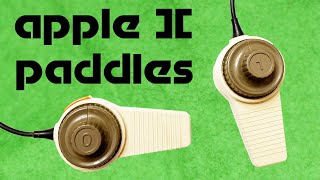 Paddles on the Apple II computer