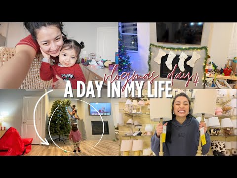 SHOPPING, DECORATING, CHAOS || VLOGMAS DAY 4