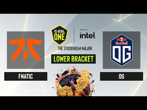 Dota2 - OG vs. Fnatic - Lower Bracket - Game 2 -  ESL One Stockholm 2022