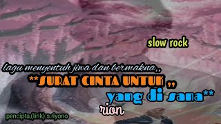 Download lagu A song that touches the soul, slow rock//*A LOVE LETTER FOR THOSE OVER THERE*//Rion, (lyrics): S.... mp3