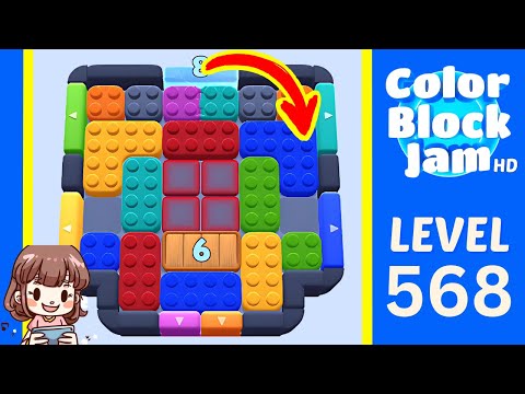 Color Block Jam Level 568 Guide