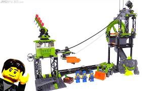 🔄 LEGO Power Miners Underground Mining Station from 2009 review! set 8709 re upload 20180217