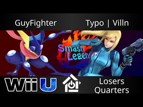 Smash Legends 3/3/17 - GuyFighter (Greninja) vs Typo | Villn (ZSS) - Smash 4 Losers Quarters