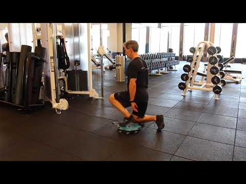 Half Kneeling Cable Hamstring Curl