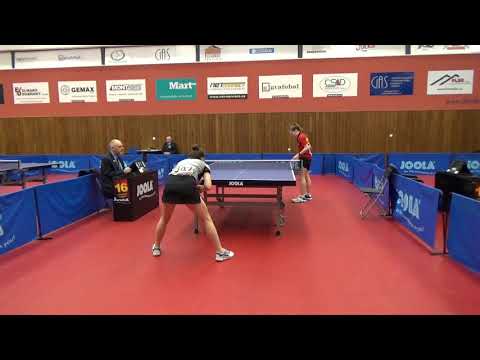 2019 ITTF CZECH CADET OPEN: STULLEROVA Eliska - VAN HAUWAERT Julie BEL