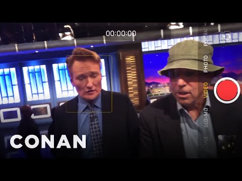 Conan & Kevin Nealon Take A Hike Around The Studio | CONAN on TBS