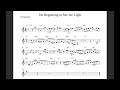 Chet Baker I'm Beginning to See the Light trumpet solo transcription