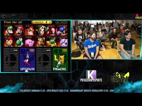 Boss Battle 3 - Singles BarkSanchez (Pikachu) Vs Tacos (Yoshi, Captain Falcon)