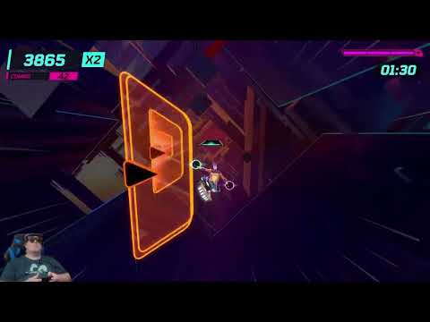 Synth Riders on Nintendo Switch 2 (Played Using XREAL One)