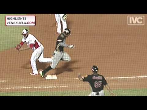 Highlights LVBP 31/10/2015 - Leones del Caracas vs Cardenales de Lara