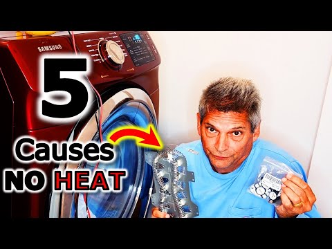 Top 5 Causes: Dryer NOT Heating Up/Drying Clothes