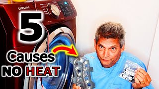 Top 5 Causes: Dryer Not Heating Up or Drying Clothes