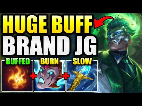 RIOT JUST GAVE BRAND JUNGLE A NICE CLEAR SPEED BUFF!