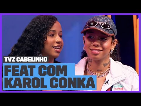 EXCLUSIVO! ✨ Tasha e Tracie lançam clipe de NEGONA com Karol Conká no TVZ! | TVZ Cabelinho
