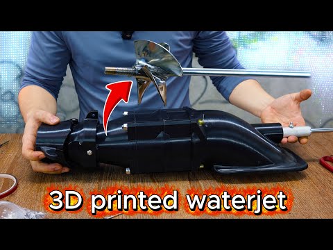 This is how I built a 3D printed waterjet engine for my beloved boat