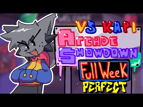 Friday Night Funkin' - Perfect Combo - VS. KAPI - Arcade Showdown Mod + Cutscenes [HARD]