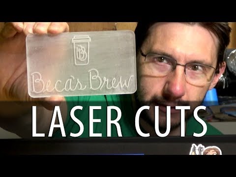 How To Laser Cut Acrylic for a Gift with a Full...