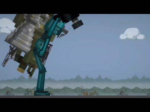 Robot Titan's Rampage | Melon Sandbox
