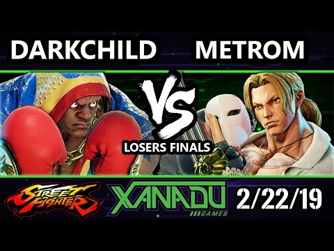 F@X 290 SFV - Darkchild (Balrog) Vs. MetroM (Vega) - Street Fighter V Losers Finals