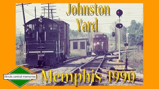 preview picture of video 'JOHNSTON YARD MEMORIES, ILLINOIS CENTRAL, MEMPHIS 1990'