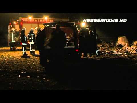 Zwei Tote bei Flugzeugabsturz in Bernsdorf 11.02.2012