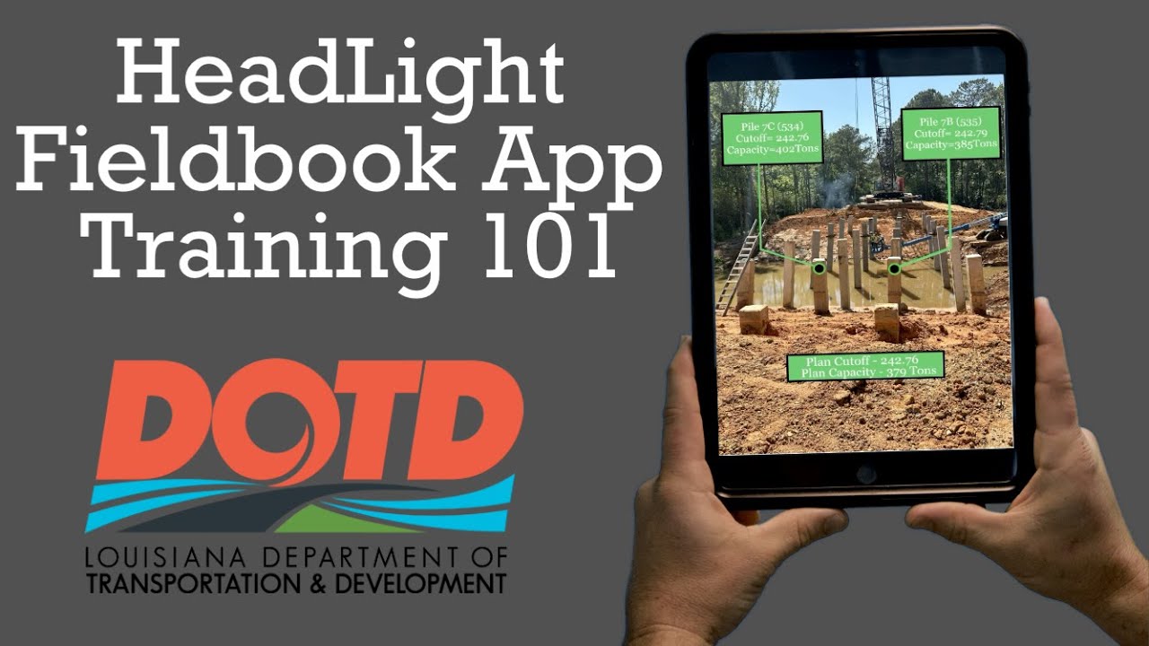 HeadLight Fieldbook Training 101
