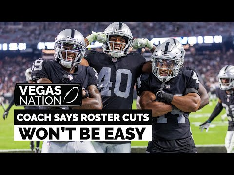 Raiders have tough decisions coming for 53 man roster
